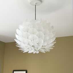 40cm Designer Plexiglass Pendant Light - thumbnail 2