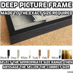 Made To Measure Picture Frame Box Style, Custom Size - thumbnail 2
