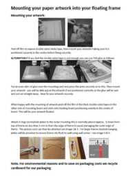 Made To Measure Picture Frame Box Style, Custom Size - thumbnail 3