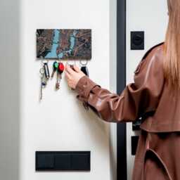 Wooden Key Holder, Personalized Map Rack For Housewarming Gift - thumbnail 3