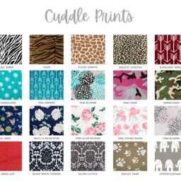 Personalized Purple Damask Minky Baby Blanket, Black Velvet - thumbnail 4
