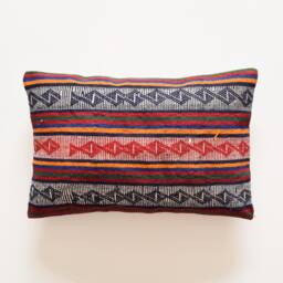 Kilim Pillow Lumbar Cover 16x24 Moroccan Cushion 40x60 Lumbars Kelim Kissen Housse De Coussin Berb??re - thumbnail 1