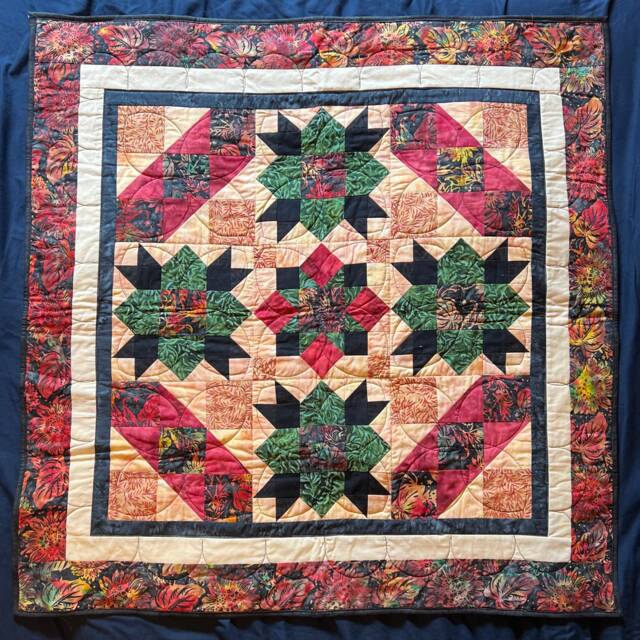 Kansas in The Fall, Wall Hanging Or Table Topper - image 1