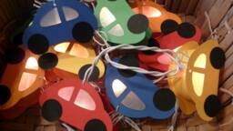 Car-Shaped String Lights For Children's Rooms - Individual Color Selection Various Designs - thumbnail 1