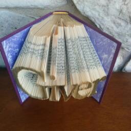Giver - Folded Book Art Fully Customizable, Service, Religious, Leader, Helper, Assistant - thumbnail 2