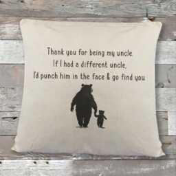 Funny Mum, Dad, Daughter, Son, Grandad & Grandma Cushion Cover, Mothers Day, Fathers Gift, Dad Mum Gift - thumbnail 3