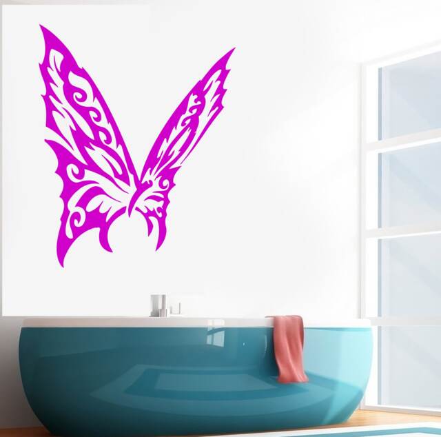 Wall Vinyl Decal Art Chic Elegant Butterfly Wings Luxury Amazing Bedroom Decor 2437Dn - image 1