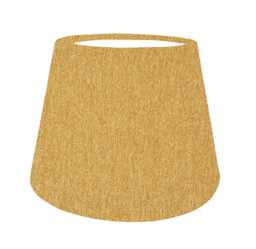 Handmade Corn Yellow Fabric Lampshade, Empire Table Lamp Shade - thumbnail 1