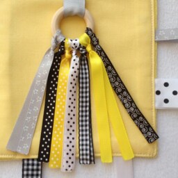 Sensory Blanket Travel Toy Fabric Activity Board Fidget - thumbnail 2