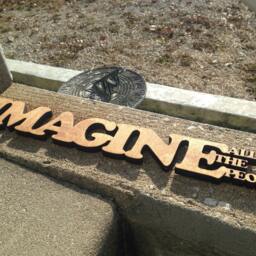 John Lennon Imagine Quote - Wall Art - thumbnail 2