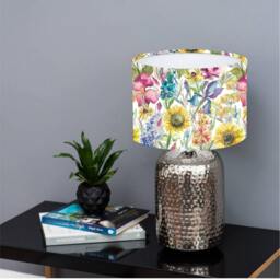 Voyage Maison Sunflower Lampshade, Floral Drum Shade, Handmade in UK - thumbnail 2