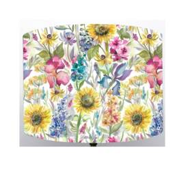 Voyage Maison Sunflower Lampshade, Floral Drum Shade, Handmade in UK - thumbnail 3