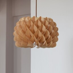 Ceiling Light-Bloom Pendant Lamp-Chinese Ash-Chandelier Light-Wood Light-Table Lampshade-Floor Lampshade - thumbnail 2