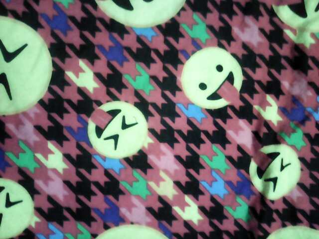 Emoji Double Sided Flannel Baby Blanket - image 1