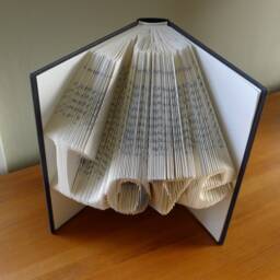 Anniversary Gifts For Boyfriend/Girlfriend - Paper Love Folded Book Art Sculpture Unique Wedding Gift Centerpiece - thumbnail 2