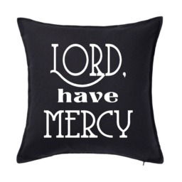 Lord Have Mercy Southern Phrase Pillow Cover, 18 Or 20 Inch - thumbnail 4