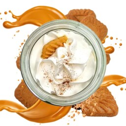 Caramel Biscuit Scented Jam Jar Candle Cinnamon Brown Sugar - thumbnail 3