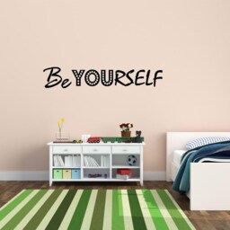 Vwaq Be Yourself Wall Decal Inspirational Quote You Art Vwaq-1653 - thumbnail 1