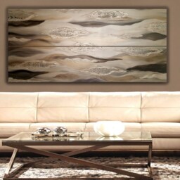 Original 2 Pieces - Set Of 2 Abstract Oil Painting. Clouds Heavy Textures Colored Painting On Canvas. Extra Large House Wall Art - thumbnail 3