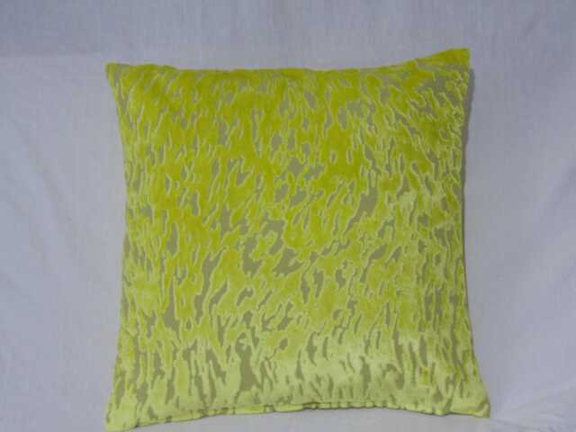 Designers Guild Fabric Torlonia Chartreuse Yellow Cushion Covers - image 1