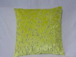 Designers Guild Fabric Torlonia Chartreuse Yellow Cushion Covers - thumbnail 1