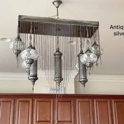 Chandelier Lamp, Turkey Moroccan Light, Moroccan Lighting, Turkish Light, Moroccan Lamp, Moroccan Pendant, Moroccan Lantern - thumbnail 2