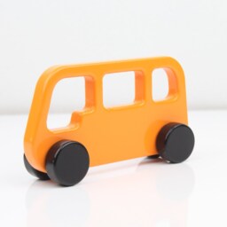 Wooden Bus, Toy Autobus, Motorbus, Handmade - thumbnail 2