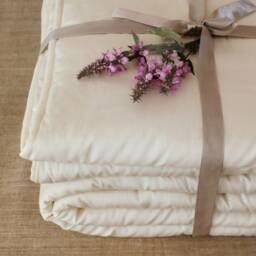 Wool Duvet Size 220x200 cm, Summer Warmth, Double - Us Duty Paid - thumbnail 2