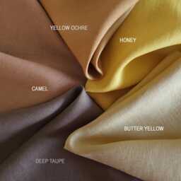 Dusty Rose Linen Fitted Sheet, Deep Pocket, Custom Size - thumbnail 4