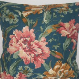 "Floral Pattern Decorative Pillow Cover-20""x20" - thumbnail 3