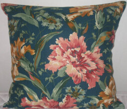 "Floral Pattern Decorative Pillow Cover-20""x20" - thumbnail 1