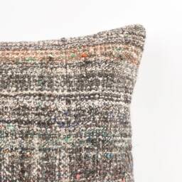 Handmade Turkish Kilim Pillow Cover 20''x20'' Boho Cushion - thumbnail 2