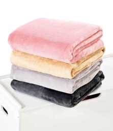 Personalised Embroidered Throw Blanket. Snuggle Blanket - thumbnail 1
