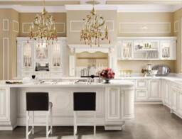 Set Of 2 Italian Wrought Iron Chandeliers Ivory Crystal Chandeliers, 4 Arms - thumbnail 1
