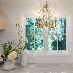 Set Of 2 Italian Wrought Iron Chandeliers Ivory Crystal Chandeliers, 4 Arms - thumbnail 4