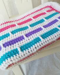Crochet Baby Blanket, Blanket For Girls