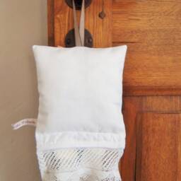 Shabby Cushion To Hang, Precious Lady Pattern - thumbnail 2