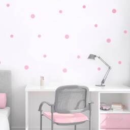 Polka Dot Wall Stickers, Decals, Kids Room Decor, Nursery Circle Polka Nursery Decor - thumbnail 2