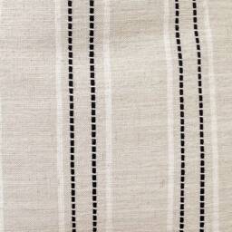 Natural & Black Striped Pillow Cover - thumbnail 3