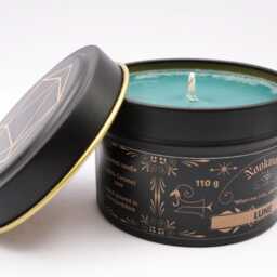 Lune Candle - Expedition 33 Inspired Petrichor, Patchouli, Amber, Cedarwood, Vanilla Vegan, Hand-Poured - thumbnail 3
