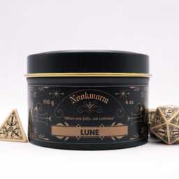 Lune Candle - Expedition 33 Inspired Petrichor, Patchouli, Amber, Cedarwood, Vanilla Vegan, Hand-Poured - thumbnail 2