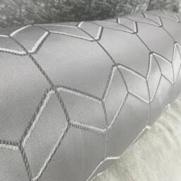 "Geometric Cushion, Bolster Cushion 16"" X 6" - thumbnail 3