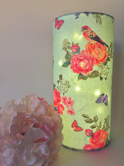 Bird Lamp - Bedside Shabby Chic Victorian Bedroom Decorations Fairy Light Nightlight - image 1