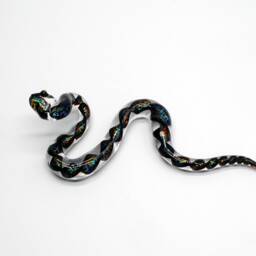 33-69D Snake With Rainbow Dichro - thumbnail 3