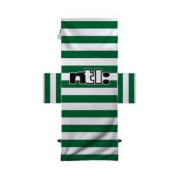 Celtic - 2001 Home Kit Green Football Sunbed Towel With Pockets - thumbnail 2