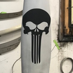 Punisher Aviator Glasses Military Armed Forces Navy Seals Metal Parody Airplane Propeller Blade Sculpture - Awesome Christmas Wedding Gift - thumbnail 2