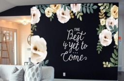 Painteeze The Best Is Yet To Come Painting Like Modern Wall Decor, Decal Cfb 13 - thumbnail 1
