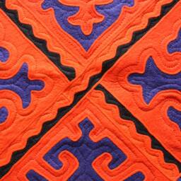Eshsoy - Shyrdak Felt Rug/88 cm Diameter - thumbnail 2