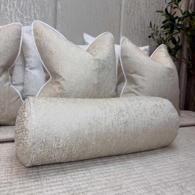 "Luxury Bolster Cushion 16"" X 6" - image 1