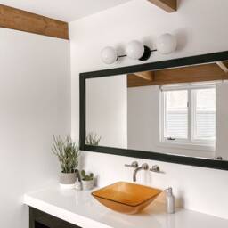 Vanity Lighting - Wall Sconce 3 Light Fixture Mid Century Modern Minimalist Bathroom Ul Listed [Shepherd] - thumbnail 3